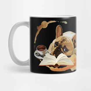 Books And Coffee And Dogs. Mug
